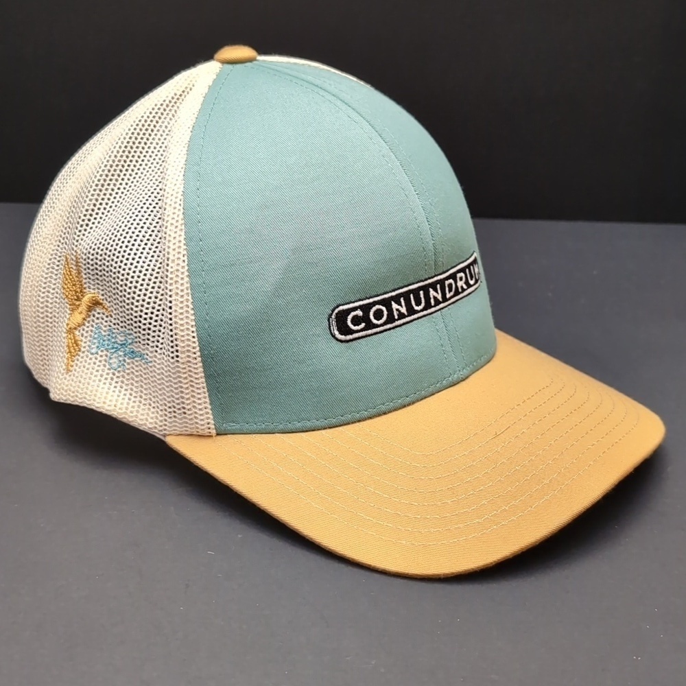 Pacific Headwear CONUNDRUM Multicolor Snapback Trucker Hat - Picture 2 of 7